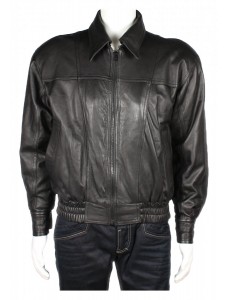 Черно мъжко късо яке