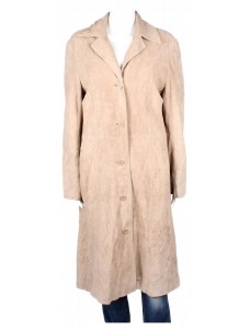 Дамско кожено палто H&M