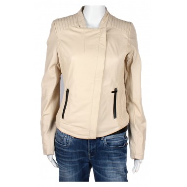 Дамско кожено яке Zara Basic