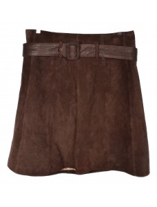 Дамска кожена пола Himmelblau