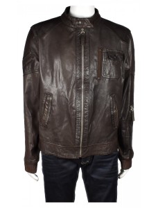 Мъжко кожено яке Zara Man