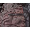 Дамско кафяво кожено яке Echtes Leder