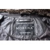Мъжко тъмно кафяво кожено яке Morena