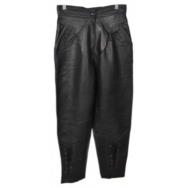 Дамски кожен панталон Echtes Leder