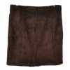Дамска велурена пола More & More – тъмнокафява